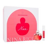 Nina Ricci Nina Poklon set toaletna voda 50 ml + Iconic Pink ruž za usne 2,5 g