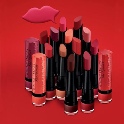 BOURJOIS Paris Rouge Velvet The Lipstick Ruž za usne za žene 2,4 g Nijansa 18 Mauve-Martre