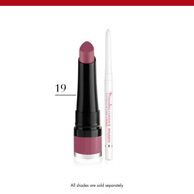BOURJOIS Paris Rouge Velvet The Lipstick Ruž za usne za žene 2,4 g Nijansa 19 Place Des Roses