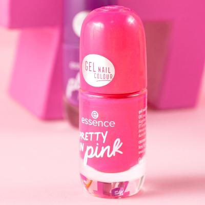 Essence Gel Nail Colour Lak za nokte za žene 8 ml Nijansa 57 Pretty In Pink