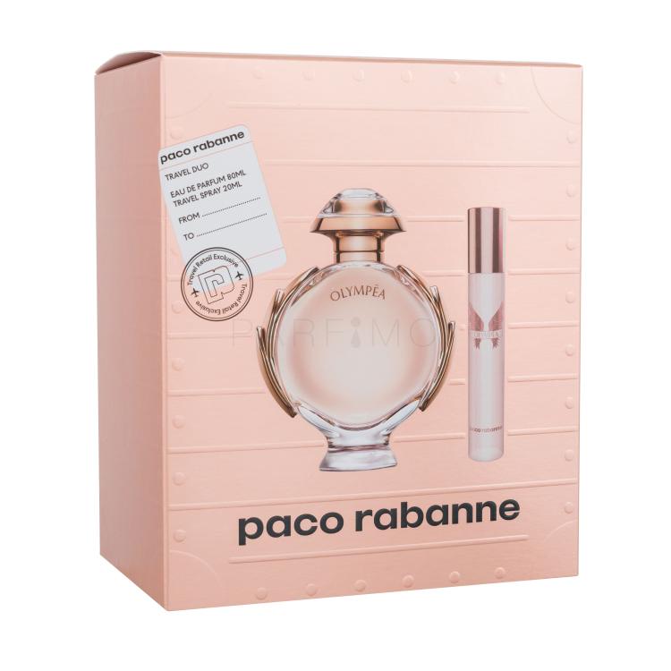 Paco Rabanne Olympéa Poklon set parfemska voda 80 ml + parfemska voda 20 ml