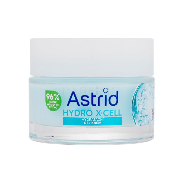 Astrid Hydro X-Cell Hydrating Gel Cream Dnevna krema za lice za žene 50 ml