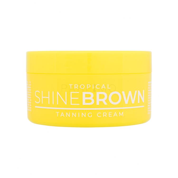 Byrokko Shine Brown Tropical Tanning Cream Proizvod za zaštitu od sunca za tijelo za žene 190 ml