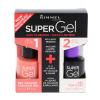 Rimmel London Super Gel By Kate Poklon set Super Gel By Kate 12 ml + Super Gel Top Coat 12 ml