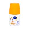 Nivea Sun Kids Protect &amp; Sensitive Roll-on SPF50+ Proizvod za zaštitu od sunca za tijelo za djecu 50 ml