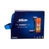 Gillette Fusion Proglide Flexball Poklon set brijač 1 kom + zamjenska britvica 2 kom + gel za brijanje HydraGel Sensitive 75 ml + kozmetička torbica