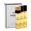 Chanel N°5 Parfemska voda za žene punilo 3x20 ml