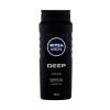 Nivea Men Deep Clean Body, Face &amp; Hair Gel za tuširanje za muškarce 500 ml