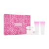 Versace Bright Crystal Poklon set toaletna voda 90 ml + toaletna voda 5 ml + losion za tijelo 100 ml + gel za tuširanje 100 ml