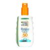 Garnier Ambre Solaire Invisible Protect Refresh Spray SPF50 Proizvod za zaštitu od sunca za tijelo 200 ml