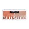 Revolution Relove Colour Play Blushed Duo Blush &amp; Highlighter Paleta za konturiranje za žene 5,8 g Nijansa Queen