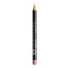 NYX Professional Makeup Slim Lip Pencil Olovka za usne za žene 1 g Nijansa 858 Nude Pink