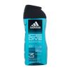 Adidas Ice Dive Shower Gel 3-In-1 Gel za tuširanje za muškarce 250 ml