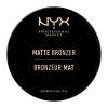 NYX Professional Makeup Matte Bronzer Bronzer za žene 9,5 g Nijansa 03 Medium