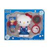 Hello Kitty Hello Kitty 2in1 Shower Gel &amp; Shampoo Poklon set gel za tuširanje 400 ml + češalj sa ogledalom + gumice i kopča za kosu