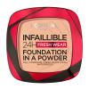L&#039;Oréal Paris Infaillible 24H Fresh Wear Foundation In A Powder Puder za žene 9 g Nijansa 200 Golden Sand