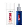 Set Serum za lice L&#039;Oréal Paris Revitalift Laser Pure Retinol Night Serum + Dnevna krema za lice L&#039;Oréal Paris Revitalift Clinical Anti-UV Fluid SPF50+