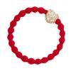 By Eloise London Bling Charms Diamanté Bubble Heart Gumice za kosu za žene 1 kom Nijansa Cherry Red