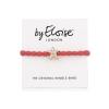 By Eloise London Bling Charms Starfish Gumice za kosu za žene 1 kom Nijansa Coral