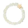By Eloise London Skinny Silk Scrunchie Gold Star Gumice za kosu za žene 1 kom Nijansa Cream
