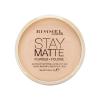 Rimmel London Stay Matte Puder u prahu za žene 14 g Nijansa 005 Silky Beige