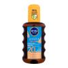 Nivea Sun Protect &amp; Bronze Oil Spray SPF20 Proizvod za zaštitu od sunca za tijelo 200 ml