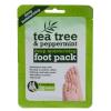 Xpel Tea Tree Tea Tree &amp; Peppermint Deep Moisturising Foot Pack Maska za stopala za žene 1 kom