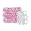 Invisibobble Original Poklon set gumica za kosu Original 3 ks Rose Muse + gumica za kosu Nano 3 ks Crystal Clear