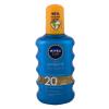 Nivea Sun Protect &amp; Dry Touch Invisible Spray SPF20 Proizvod za zaštitu od sunca za tijelo 200 ml