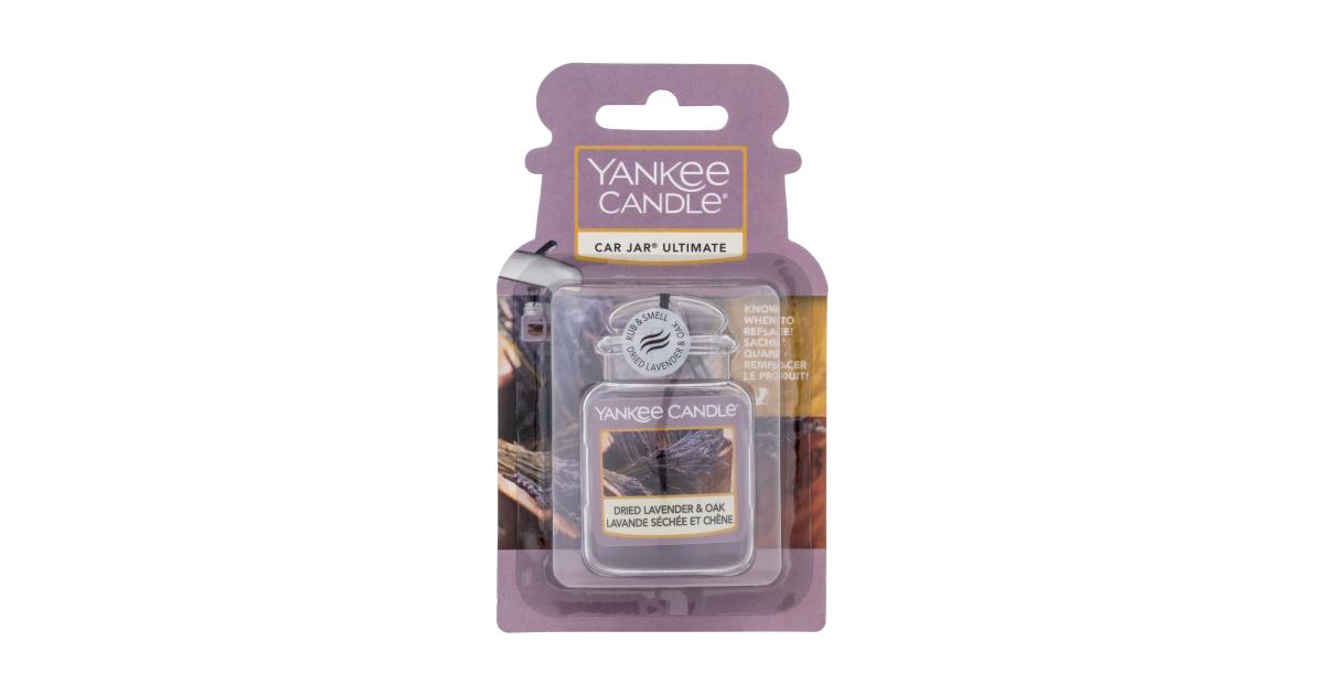 Yankee Candle Dried Lavender & Oak Car Jar Miris za auto 1 kom Lijepa.hr