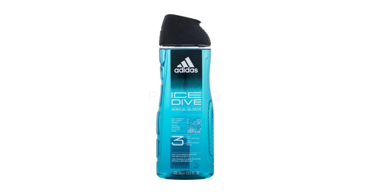 Adidas Ice Dive Shower Gel 3In1 Gelovi za tuširanje za muškarce