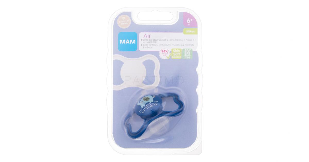 MAM Air Silicone Pacifier 6m+ Elephant Duda za djecu 1 kom Lijepa.hr