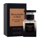 Abercrombie & Fitch Authentic Night Toaletna voda za muškarce 30 ml