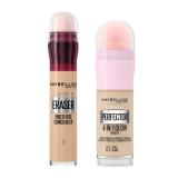 Set Puder Maybelline Instant Anti-Age Perfector 4-In-1 Glow + Korektor Maybelline Instant Anti-Age Eraser