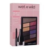 Wet n Wild Unlimited Eye Look Poklon set paleta sjenila 10 g + puder za obrve Brunette 2,5 g