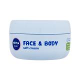 Nivea Baby Face & Body Soft Cream Dnevna krema za lice za djecu 200 ml