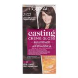 L'Oréal Paris Casting Creme Gloss Boja za kosu za žene 48 ml Nijansa 3102 Iced Espresso oštećena kutija