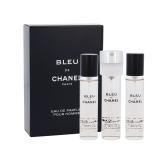 Chanel Bleu de Chanel 3x 20 ml Parfemska voda za muškarce punilo 60 ml
