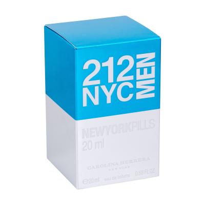 Carolina Herrera 212 NYC Men Pills Toaletna voda za muškarce 20 ml