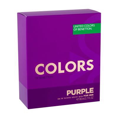 Benetton Colors de Benetton Purple Toaletna voda za žene 80 ml