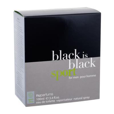 Nuparfums Black is Black Sport Toaletna voda za muškarce 100 ml