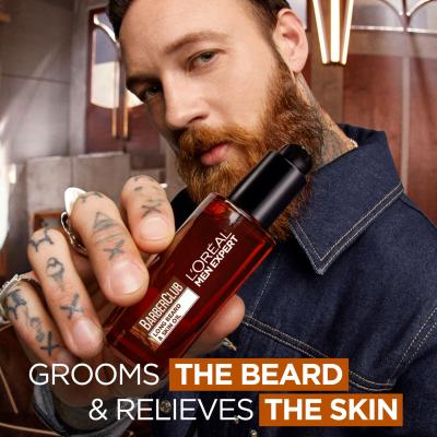 L&#039;Oréal Paris Men Expert Barber Club Long Beard &amp; Skin Oil Ulje za bradu za muškarce 30 ml