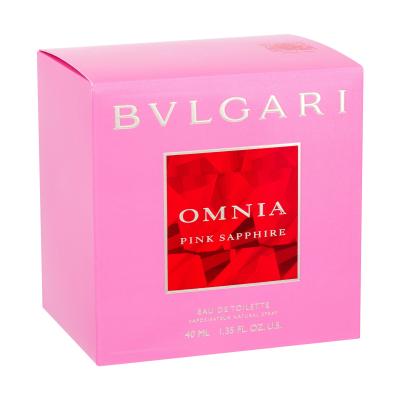 Bvlgari Omnia Pink Sapphire Toaletna voda za žene 40 ml