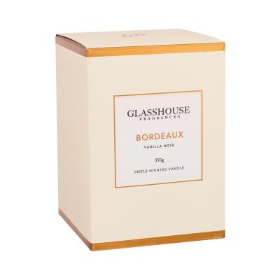 Glasshouse Bordeaux Vanilla Noir Mirisna svijeća 350 g