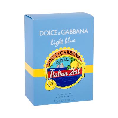 Dolce&amp;Gabbana Light Blue Italian Zest Pour Homme Toaletna voda za muškarce 75 ml