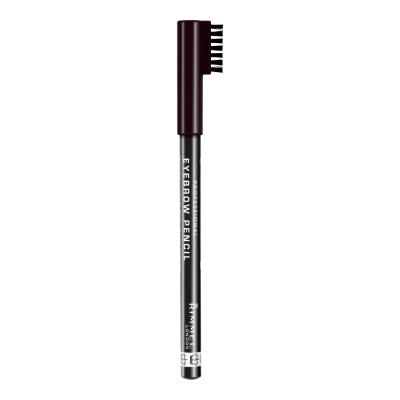 Rimmel London Professional Eyebrow Pencil Olovka za obrve za žene 1,4 g Nijansa 004 Black Brown