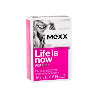 Mexx Life Is Now For Her Toaletna voda za žene 15 ml