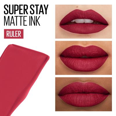 Maybelline Superstay Matte Ink Liquid Ruž za usne za žene 5 ml Nijansa 80 Ruler