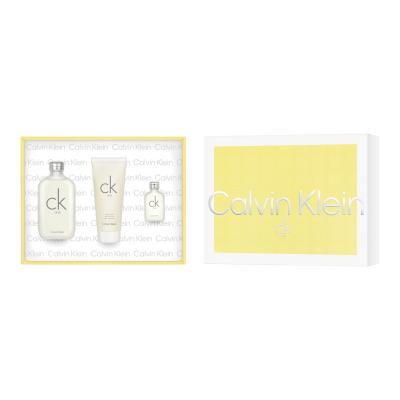 Calvin Klein CK One Poklon set toaletna voda 100 ml + toaletna voda 15 ml + gel za tuširanje 100 ml