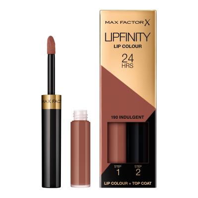 Max Factor Lipfinity 24HRS Lip Colour Ruž za usne za žene 4,2 g Nijansa 190 Indulgent
